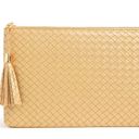 Virginia Wolf NIP  Mimi woven pouch/Mimi Curateur Clutch Photo 2