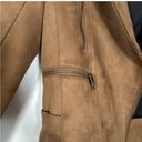 Banana Republic  Vegan Suede Quilted Leather Moto Jacket Photo 5