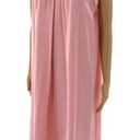 Vanity Fair  MEDIUM USA VINTAGE Semi-Sheer Nylon Sissy Pink Peignoir Night Gown Photo 0