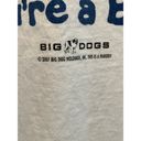 Big Dogs  100% Cotton White Graphic Parody Short Sleeve T-shirt size Large Photo 4