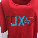 Fox Racing  shirt Womens shirt premium fabric size small red and blue sli… Photo 1