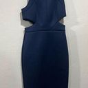 Hunter Bell  Navy Porter Cutout Dress Photo 0