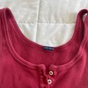 Brandy Melville Red Tank Top Photo 1