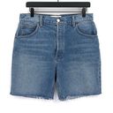 Reformation  Allie Jean Short Medium Blue Denim 29 Photo 0