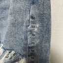 American Eagle  Women 16 Short Medium Wash Curvy Mom Jeans Distressed High Rise Photo 4