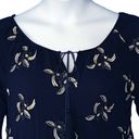 Jun & Ivy  Embroidered 3/4 Sleeve Loose Fit Blouse Size small Photo 2