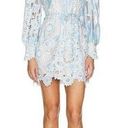 Elliatt NWT  Jetsetter Lace Mini Dress in Sky Blue White Size Small Photo 0