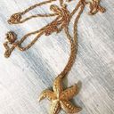 Starfish Necklace Gold Photo 2