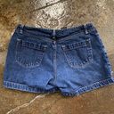 No Boundaries Vintage Low Rise Dark Denim Shorts  Photo 1