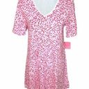 Kate Spade  Confetti Hearts Night Shirt Red Pink XSmall Photo 0