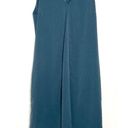 Mulberry Of Mercer  Dress V Neck Sleeveless Aline Blue Cocktail Formal Lawyer Photo 2