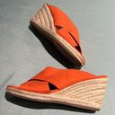 Andrew Geller  Kimber Wedge Sandals Size 7.5 B33 Photo 2