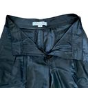 Carolina Herrera Runway Black Silk Taffeta High-Rise Wide Leg Pants AW19 Photo 4