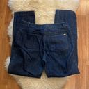 St. John  Collection Dark Blue Denim Stretch Jeans Straight Leg EUC Sz 33 Photo 33