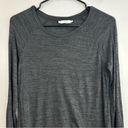 Vince  Long Sleeve Grey Lightweight Top/T-shirt Size Small Photo 1