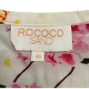 Rococo  Sand Floral Maxi Dress Colorful Silk Photo 4