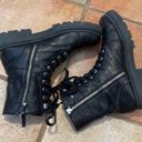 DKNY  ROUX COMBAT BOOTS BLACK Photo 3