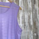 Zyia Active Lavender Performance Perforated Workout Tank Photo 2