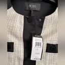 BCBGeneration BCBG Paris Woven Tweed Mid Length Blazer Jacket Size 2 NWT Photo 1