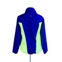 Danskin  ZIP FRONT, COLLARED JACKET  M ROYAL OCEAN POLYESTER ATHLEISURE DANCE Photo 2