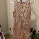 sequin low cut cocktail dress Size 6 Photo 2