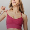 Alo Yoga  Alosoft Lavish Bra magenta crush W-124 Sz S Photo 2