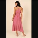 Petal and Pup  Mariana Rose Pink High Low Midi Dress XS Photo 4