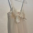 Victoria's Secret Victoria’s Secret Lined Mesh Bridal Babydoll  Tie front Photo 2