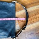 Liz Claiborne  Dark Blue Magnetic Close Shoulder Bag SKU#C24260 Photo 9