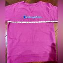 Champion  Women’s Fuchsia Crewneck Sweatshirt size M Photo 6