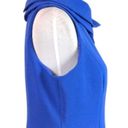 Harper Rose Sheath Midi Dress Fold Collar Sleeveless Blue Purple Women’s Size 12 Photo 7