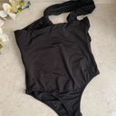 White Fox Boutique NWT  Wish it was you black bodysuit Size Small Photo 2