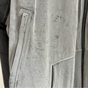 Lululemon  Var-City Bomber Jacket Black Silver-Gray Front Zip 8 Photo 2