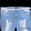 Bermuda EUC Cover Girl Distressed Denim  Shorts, size 11/12 Photo 4