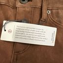 AG Adriano Goldschmied NWT  The Legging Super Skinny Suede Jeans Size 28 Brown Photo 1