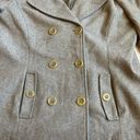 New York & Co. Wool Blend Double Breasted Winter Peacoat Size L Photo 4