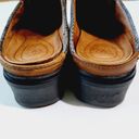 Ariat  Mendocino Brown Leather Tassle Slip On Mule Clogs Size 7.5 Photo 6