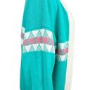 Retro 80’s Look Oversized Reversible Heavy Weight Open Cardigan M/L Size L Photo 2