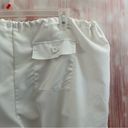 Cider  White Slim Fit Low Rise Parachute Pants Photo 12