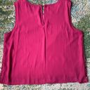 Harper  magenta sequined lined tank, size large Photo 5