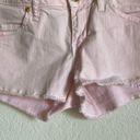 Mango  MNG Pink Denim Cutoff Shorts Photo 2