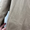 Burberry  Khaki Tan Long Sleeve Buckle Super Nova Check Trench Coat Size 14 Photo 7