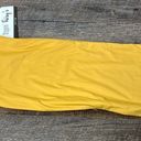 Daisy NWT Dippin 's Honey Marble Tie Dye Bikini Bandeau Thong Golden Yellow XL Photo 1