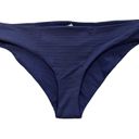 Tavik swim New Tavik Reversible Ribbed Full Coverage Bikini Bottom Blue Photo 0