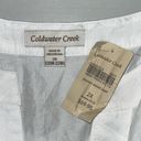 Coldwater Creek  NWT Size 2X (20W-22W) White Pleat Placket Button Up Blouse Top Photo 3