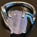 Amethyst Pink  S925 silver ring size 7 Photo 0