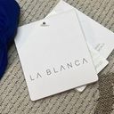 La Blanca  solid blue full coverage bikini bottoms Photo 3