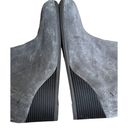 Vionic  Ankle Boots Womens 7 Gray Paloma Suede Wedge Heel Bootie Comfort Shoes Photo 6