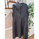 Buttons Vintage Madeline Women's Black Wool Long Sleeve  Front Long Coat XL Photo 7