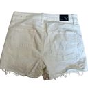 American Eagle  Outfitters White Super Stretch Hi-Rise Shortie Women’s Size 8 Photo 1